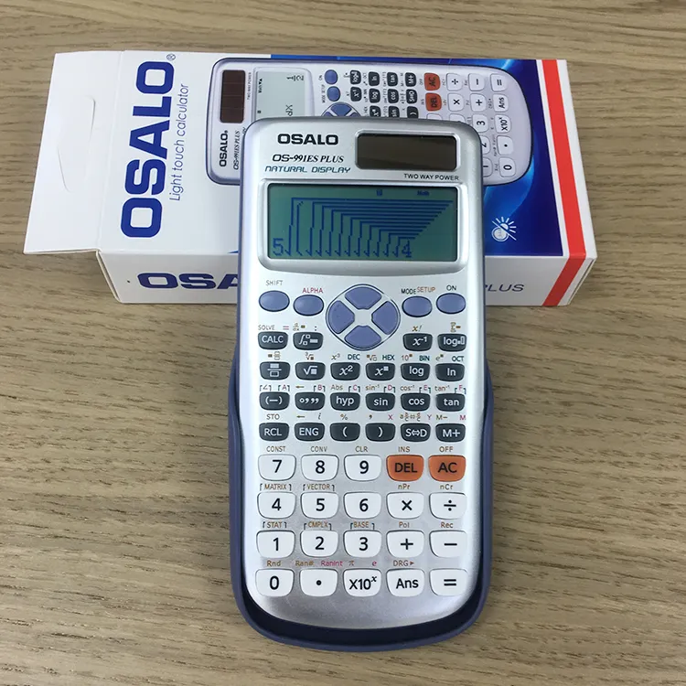 Osalo preço da calculadora científica, 417 funções de alta qualidade, fx-991es plus para estudantes