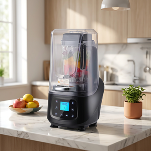 Extracteur de jus à mastication lente grande capacité, presse à froid avec corps en acier inoxydable et moteur silencieux pour la maison et la cuisine - Product Image 2