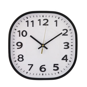 Современные минималистичные бесшумные настенные часы без сверления, односторонние, 3D, квадратные, пластиковые, кварцевые, с стрелками, для гостиной, стильные, в скандинавском стиле - Product Image 5