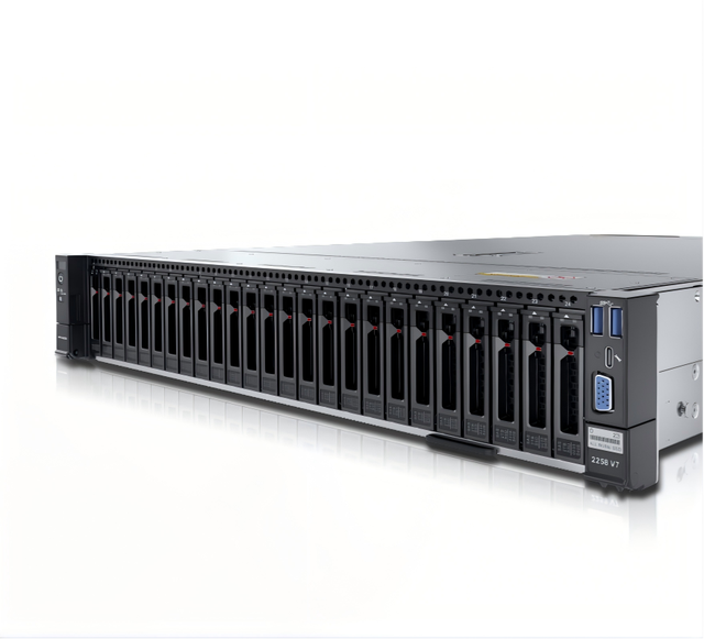 Xfusion FusionServer 2258H V7 2U 2P Rackmount Server | Dual AMD EPYC 9004 400W | 24x DDR5 | 4x Dual-Slot GPU Rack Server
