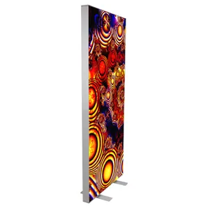 Mobile Aluminum SEG LED back lit display fabric light box frame 1x2m Frameless LED Light Box