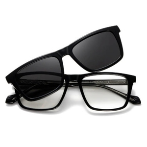 แว่นกันแดดแม่เหล็กสองระบบ MOOHE JY34207 รุ่นใหม่ เลนส์โพลาไรซ์แบบเต็มกรอบ ป้องกันแสงสีฟ้าและรังสียูวี ปรับแต่งได้ - Product Image 1