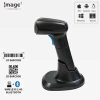 Escáner de Código de Barras Inalámbrico HC-780BT con Carga USB, Escaneo de Alta Velocidad en Tamaño A4, Color Negro Industrial, para Uso en Supermercados