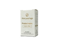 Boîte blanche pour flacons 3 ml x 10, lot de 5 flacons, étiquettes et boîtes personnalisées imperméables pour flacons