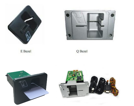 SYNCOTEK USB Manual Insert Magnetic Card Reader Arcade Game Machine Rfid Reader