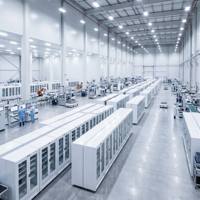 Gabinete inteligente RFID para seguimiento de herramientas, equipos de monitoreo de redes inteligentes de alta tensión, sistemas PLC de almacenamiento, gabinete de subestación