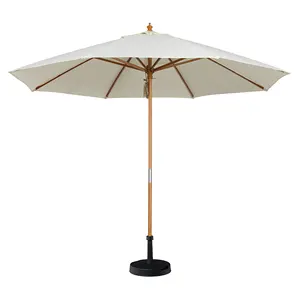 Kingmake наружный алюминиевый зонт для патио с фирменным логотипом для пивного кофе кафе ресторан отель патио пляж