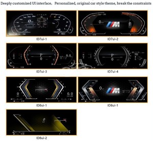 หน้าจอขนาด 10.25 นิ้ว ใช้ได้กับชุดหน้าปัด LCD แบบเต็มรูปแบบของ <span class=keywords><strong>BMW</strong></span> E38 <span class=keywords><strong>E39</strong></span> และ E53 รุ่นปี 1999 ถึง 2006 - Product Image 6