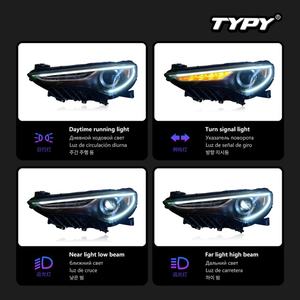 ชุดไฟหน้ารถยนต์ TYPY สำหรับ Alfa Romeo Stelvio ปี 2017-2021 ไฟหน้า LED พร้อมไฟ DRL สำหรับวิ่งกลางวัน ไฟเลี้ยว อุปกรณ์ตกแต่งรถยนต์ - Product Image 3