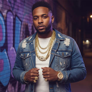 Biểu tượng tùy chỉnh Iced out Monaco Clasp Cuba chuỗi, OEM solid brass 18K vàng mạ vòng cổ và vòng đeo tay Nhà sản xuất - Product Image 6