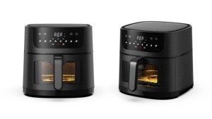 1500W Touch Design Smart 6L Air Fryers Customized Color 80-200c Temperature for Sale Smart Air Fryers - Product Image 3