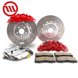 Racing Big Brake Kit AP Radical 8520 6 POT Caliper Brake Discs Brake Pads for Toyota Honda BMW VW AUDI