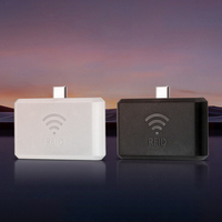 Lector de Proximidad RFID UHF Mini USB OTG 902~928MHz, Plug and Play, Salida de Teclado Virtual, ISO18000-6C para Teléfono Móvil Android