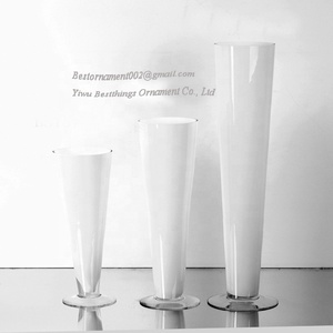 Jarrones <span class=keywords><strong>de</strong></span> Cristal Blancos <span class=keywords><strong>para</strong></span> Decoración del Hogar, Jarrones <span class=keywords><strong>Altos</strong></span> <span class=keywords><strong>de</strong></span> Cristal <span class=keywords><strong>para</strong></span> Centros <span class=keywords><strong>de</strong></span> <span class=keywords><strong>Mesa</strong></span>, Centros <span class=keywords><strong>de</strong></span> <span class=keywords><strong>Mesa</strong></span> <span class=keywords><strong>para</strong></span> Bodas - Product Image 3