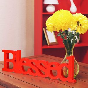 Paese rustico artigianato <span class=keywords><strong>in</strong></span> legno decorazione Logo per la <span class=keywords><strong>casa</strong></span> di san valentino festa di laurea per matrimonio Baby Shower comunione battesimo - Product Image 3