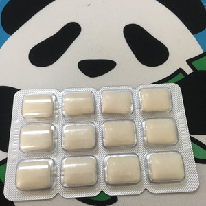 Жевательная резинка с кофеином, 12 шт., одна блистерная упаковка, 20 мг кофеина, 30 мг, жевательная резинка без таурина - Product Image 2