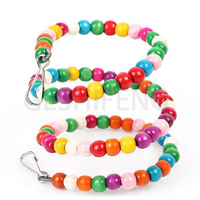 Jouets pour perroquets en dropshipping d'usine, ensemble de jouets en corde pour perroquets, accessoires d'entraînement pour oiseaux de compagnie, jouet pour oiseaux//
