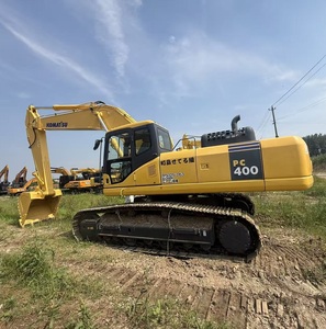 Excavatrice d'occasion Komatsu PC400 pour la construction, 40 tonnes, grande pelle d'occasion Komatsu PC400-8, d'origine japonaise, machine lourde de 40 tonnes. - Product Image 3