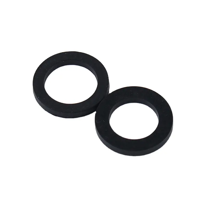 High quality black silicone rubber washer rubber seal rubber flat gasket