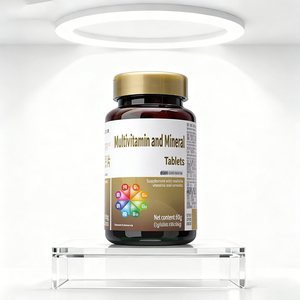 วิตามินรวมและแร่ธาตุสำหรับผู้หญิงวัยผู้ใหญ่ พร้อมวิตามินแคลเซียม เหล็ก และสังกะสี 60 เม็ดต่อขวด รับประทานวันละ 2 เม็ด - Product Image 1