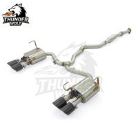 Accessoires de voiture de haute qualité adaptés à la Subaru WRX STI, système d'échappement Catback en acier inoxydable 304 avec commande à distance