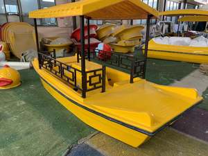 Bote <span class=keywords><strong>de</strong></span> Pedales <span class=keywords><strong>de</strong></span> <span class=keywords><strong>Alquiler</strong></span> para 4 Personas, Estilo Clásico Chino, Retro, para Parques Acuáticos, Sin Motor, Nuevo Modelo 2025 - Product Image 3