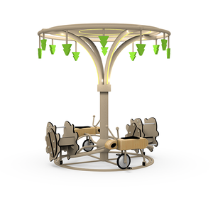 <span class=keywords><strong>Train</strong></span> musical dynamique interactif pour enfants, personnalisé par le fabricant, pour aire de jeux extérieure - Product Image 5