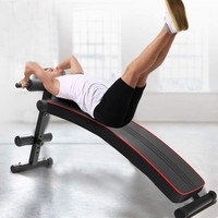 Vente chaude Personnalisé En Acier Pliant Sit Banc Multifonctionnel Abdominal Muscle Board Réglable Supine Board Commercial Gym
