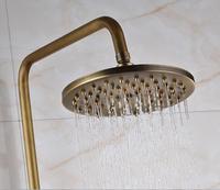 Ensemble de robinets mitigeurs de douche et salle de bains, en laiton Antique, avec double poignée avec étagère de douche à main, en laiton, pour douche SF0263