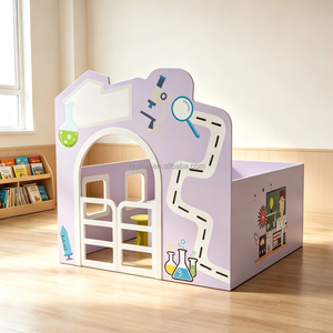 <span class=keywords><strong>Casetta</strong></span> Gioco Angolare <span class=keywords><strong>per</strong></span> <span class=keywords><strong>Bambini</strong></span>, Gioco di Ruolo, Gioco d'Immaginazione, <span class=keywords><strong>Casetta</strong></span> delle Bambole <span class=keywords><strong>per</strong></span> Asilo Nido - Product Image 1