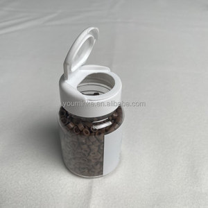 Anneaux <span class=keywords><strong>micro</strong></span>-liens personnalisés AWYQYH avec logo, perles pour extensions de cheveux humains, <span class=keywords><strong>micro</strong></span>-perles pré-chargeées, tubes en cuivre, usage commercial - Product Image 1