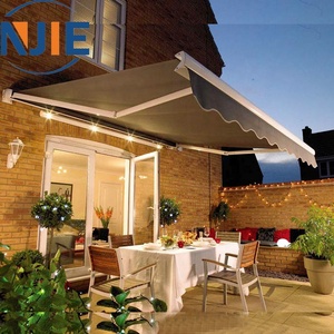 Nhà Máy Giá Của Nhãn Hiệu Nhôm Gấp Mái Hiên Với Có Thể Thu Vào Tường Khung UV Bảo Vệ Cho Ban Công - Product Image 6