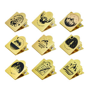 Porte-page en laiton personnalisé, marque-page, pince à papier en métal, pince pour planificateur, pince pour carnets, planificateurs, carnets - Product Image 6