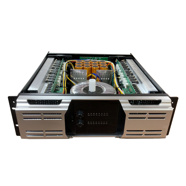Hot Selling 3U 2*1350W CA20 Professional Power Amplifier Class H 2-Channel High Powerful Stereo Sound System Subwoofer Amplifier