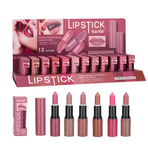 Karite Nuevo Modelo 3.5g Lápiz Labial de Larga Duración a Prueba de Agua, Maquillaje Labial Cosmético al por Mayor, 12 Colores, Lápiz Labial Mate Aterciopelado - Product Image 2