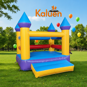 Kaluen - <span class=keywords><strong>Castillo</strong></span> Inflable Comercial Pequeño en Oferta, 3m*3m, Alquiler de <span class=keywords><strong>Castillo</strong></span> Inflable, Entrega Rápida, <span class=keywords><strong>Castillo</strong></span> Inflable <span class=keywords><strong>para</strong></span> Fiestas de <span class=keywords><strong>Cumpleaños</strong></span> <span class=keywords><strong>para</strong></span> Niños - Product Image 1