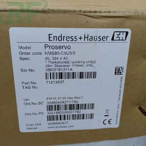 High Level <b>Gauge</b> Proservo NMS80 Endress+Hauser | 0.4mm Accuracy, SIL3 Certified for Oil & Chemical Gauging - Product Image 6