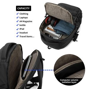 La <span class=keywords><strong>mejor</strong></span> mochila impermeable ultraligera ligera de 3 días para senderismo con compartimento para portátil para hombres, mujeres y damas - Product Image 5