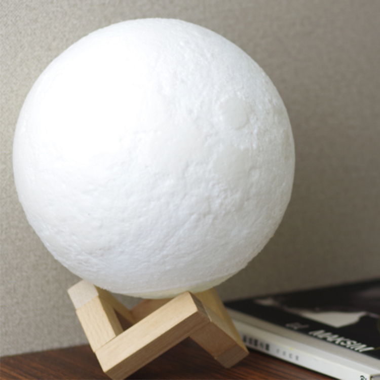 Nueva llegada mejor-venta de luz de la noche/8/10/15/18/20 cm Interruptor táctil de impresión luz 3d lámpara de Luna