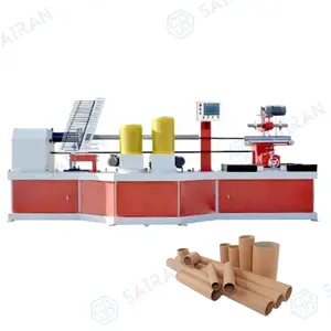 Numerical control precise single cutter paper tube shaping machine