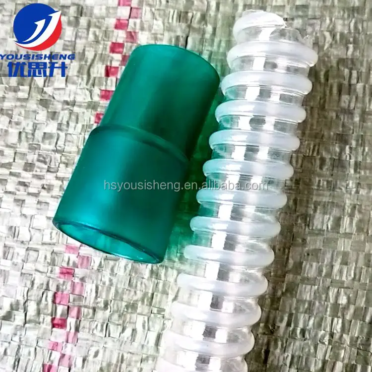 Disposable eva breathing circuit hose, medical circuit tube Children's breathing circuit tube