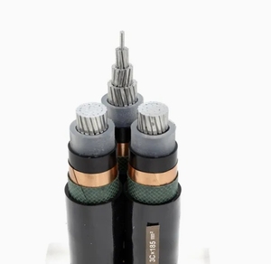 Câble d'alimentation moyenne tension Multi-core 75mm-240mm Tailles NYFGBY/N2XH Câble d'alimentation en cuivre isolé XLPE blindé - Product Image 3