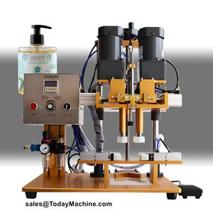 Máy tính để bàn kích hoạt Phun Vít Máy đóng nắp cho chai nhựa nắp - Product Image 1