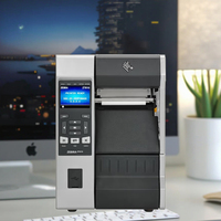 Zebra 600dpi Printer pintar Transfer termal ZT610 Printer kode batang Label Desktop industri logistik di stok