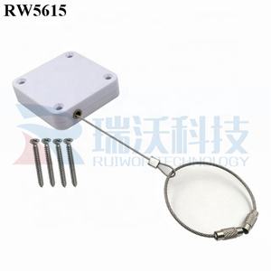 RUIWORRW5615スクエアリトラクタブルスチールケーブルロープリトラクタプラスワイヤーロープリングキャッチ - Product Image 3