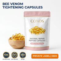 Capsules de venin d'abeille pour resserrement vaginal, suppositoires raffermissants pour femmes, cure apaisante de 7 jours, Conos, marque privée, soins féminins
