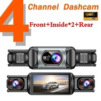 Caméra de tableau de bord de voiture à double objectif 2.5K 1440P avec écran tactile IPS 3.0 pouces, vision nocturne et moniteur de stationnement