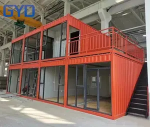 GYD isoliertes Container haus winziges Haus auf Anhänger modulares Container haus