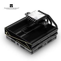 Thermalright AXP120-X77 Noir 77mm bas profil CPU Air Cooler 6 tuyaux de chaleur 120mm PWM ventilateur pour SFF Mini ITX PC