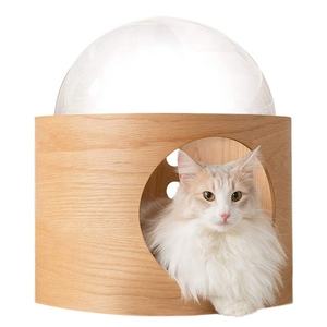 Amazon Vendita Caldo Fornitore Della Cina di Legno Acrilico Coperta Pet Casa Mobili Condominio per Cane e Gatto - Product Image 3